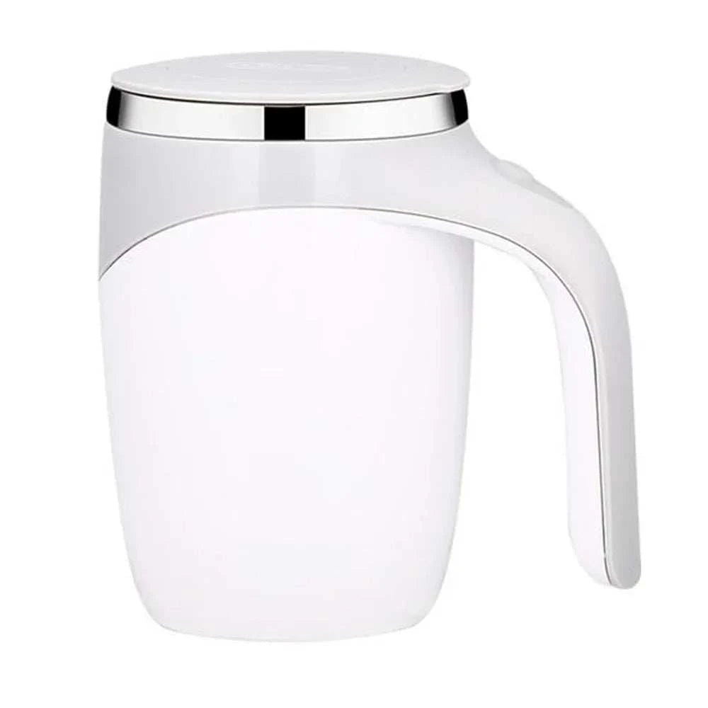 Automatic stirring cup one-button start portable stainless steel rotating coffee/milkshake cup suitable for home and travel