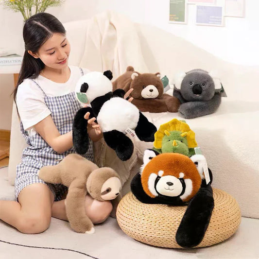 Weighted Plush Animals Lie On Your Back Hugging Pillow For Anxiety Relief & Sleep Support Stuffed Animals Soft Plush Toy