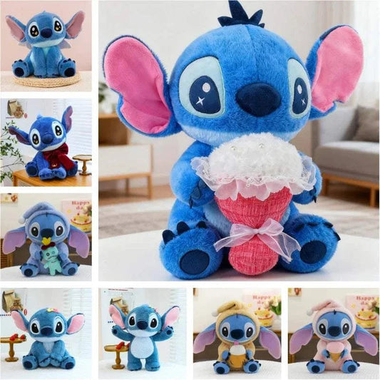 Cartoon Stitch plush doll stuffed toy pendant for kids gift