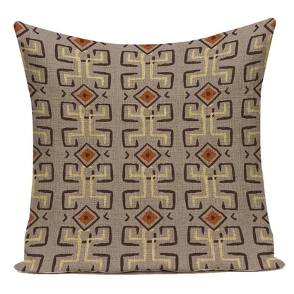 Decorative Throw Pillows Case Boho Mandala Square Pillow Covers Decoratives Sofa Home Polyester Pillow Cushion Cover