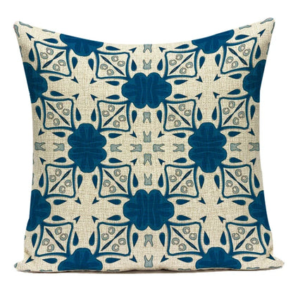 Decorative Throw Pillows Case Boho Mandala Square Pillow Covers Decoratives Sofa Home Polyester Pillow Cushion Cover