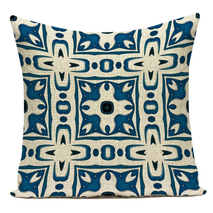 Decorative Throw Pillows Case Boho Mandala Square Pillow Covers Decoratives Sofa Home Polyester Pillow Cushion Cover