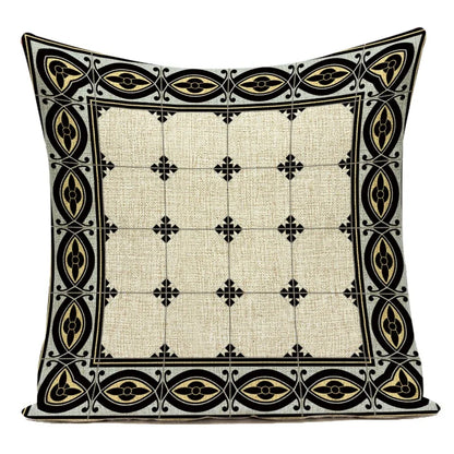 Decorative Throw Pillows Case Boho Mandala Square Pillow Covers Decoratives Sofa Home Polyester Pillow Cushion Cover