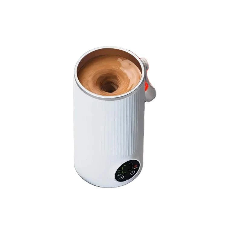 Coffee Stirring Cup Portable Usb Rechargeable Wireless Heating Smart Temperature Control Coffee&milk Mug Milk Frother